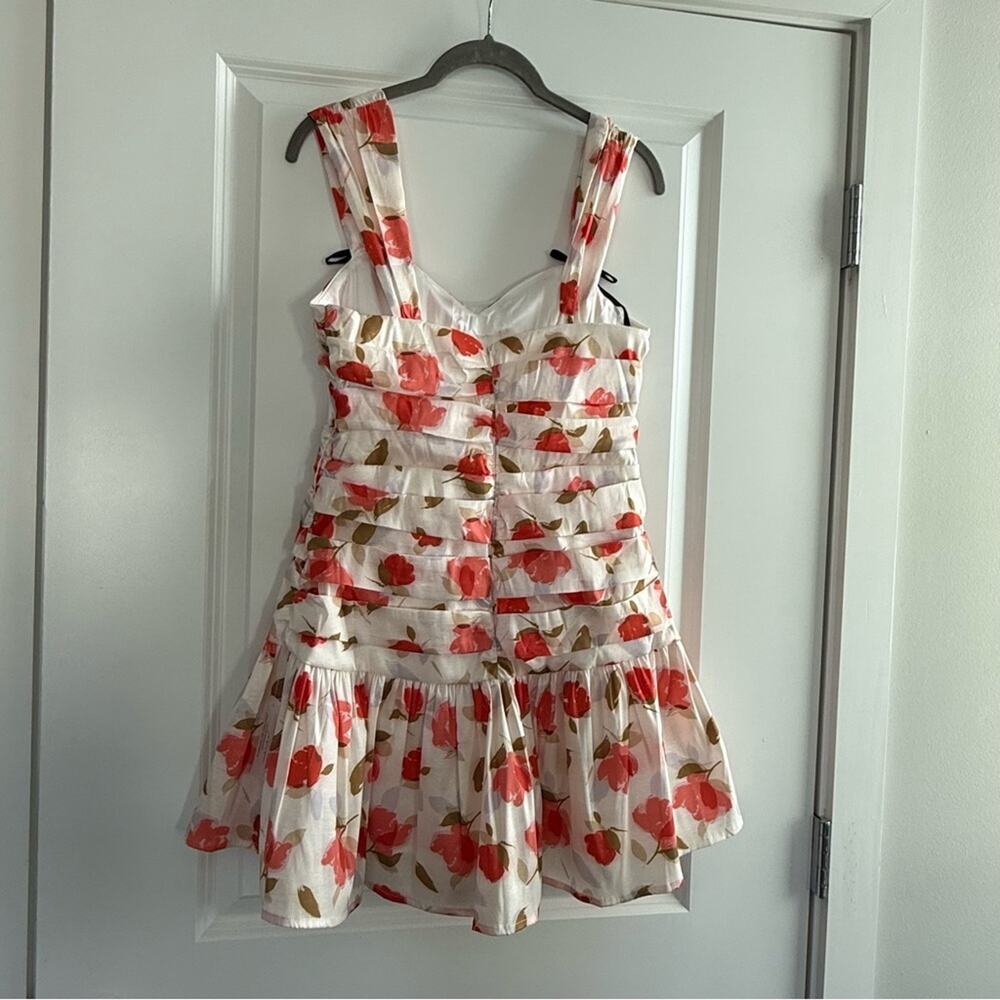 FOR LOVE AND LEMONS Sarahi Floral Belted Layered Dress - Picture 7 of 10